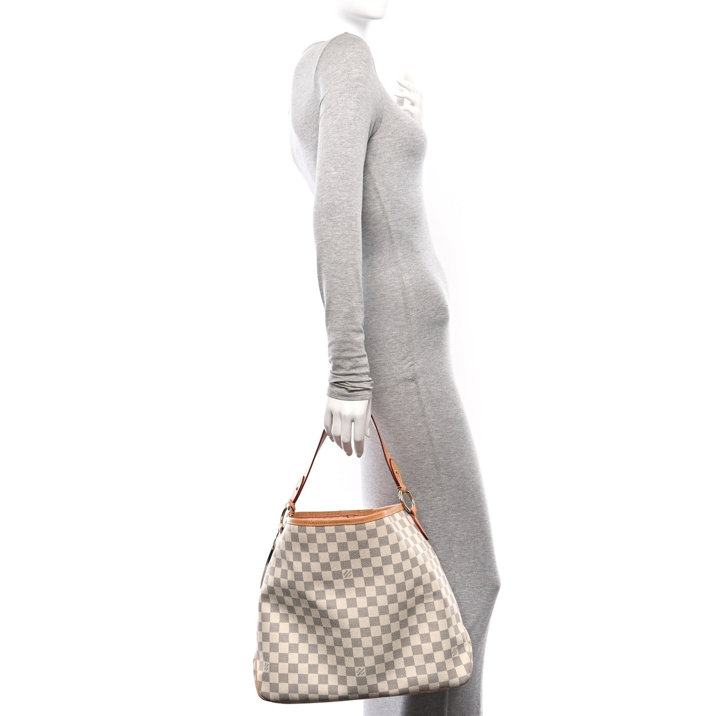 Damier Azur Delightful PM Rose Ballerine
