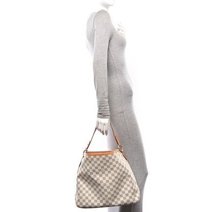 Louis Vuitton Damier Azur Delightful PM Rose Ballerine 2 of 12
