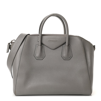 Givenchy Sugar Goatskin Medium Antigona Pearl Grey 1 of 11