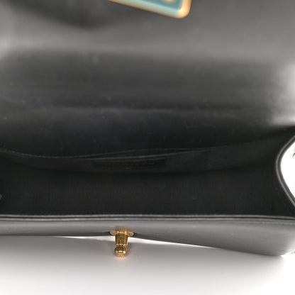 Chanel Lambskin Quilted Medium Boy Flap Black 5 of 12