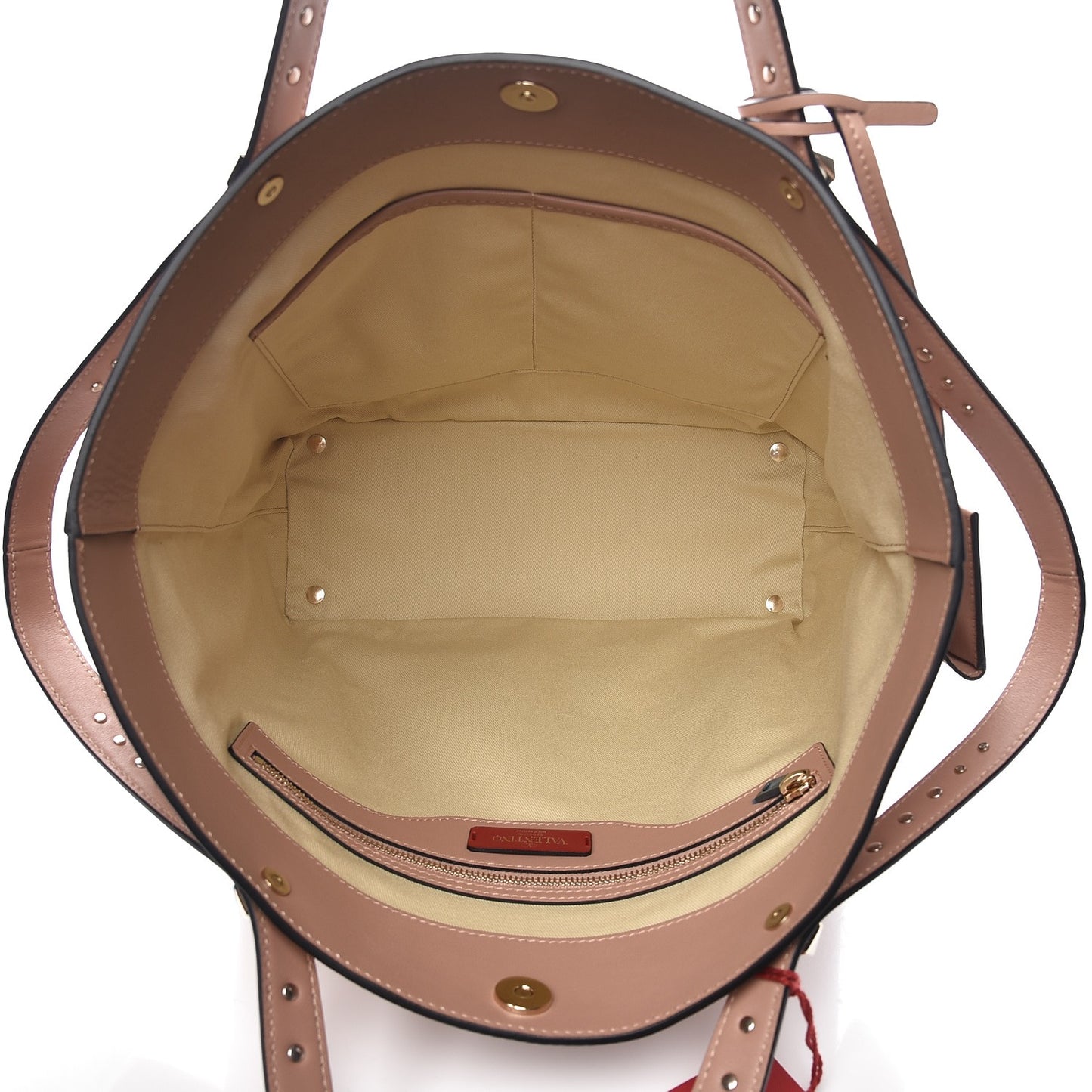 Vitello Lovestud Tote Skin Sorbet