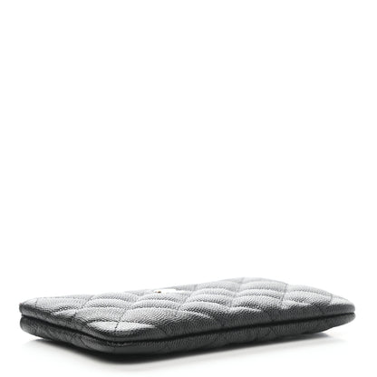 Chanel Caviar Quilted Small Cosmetic Case Black 4 of 7
