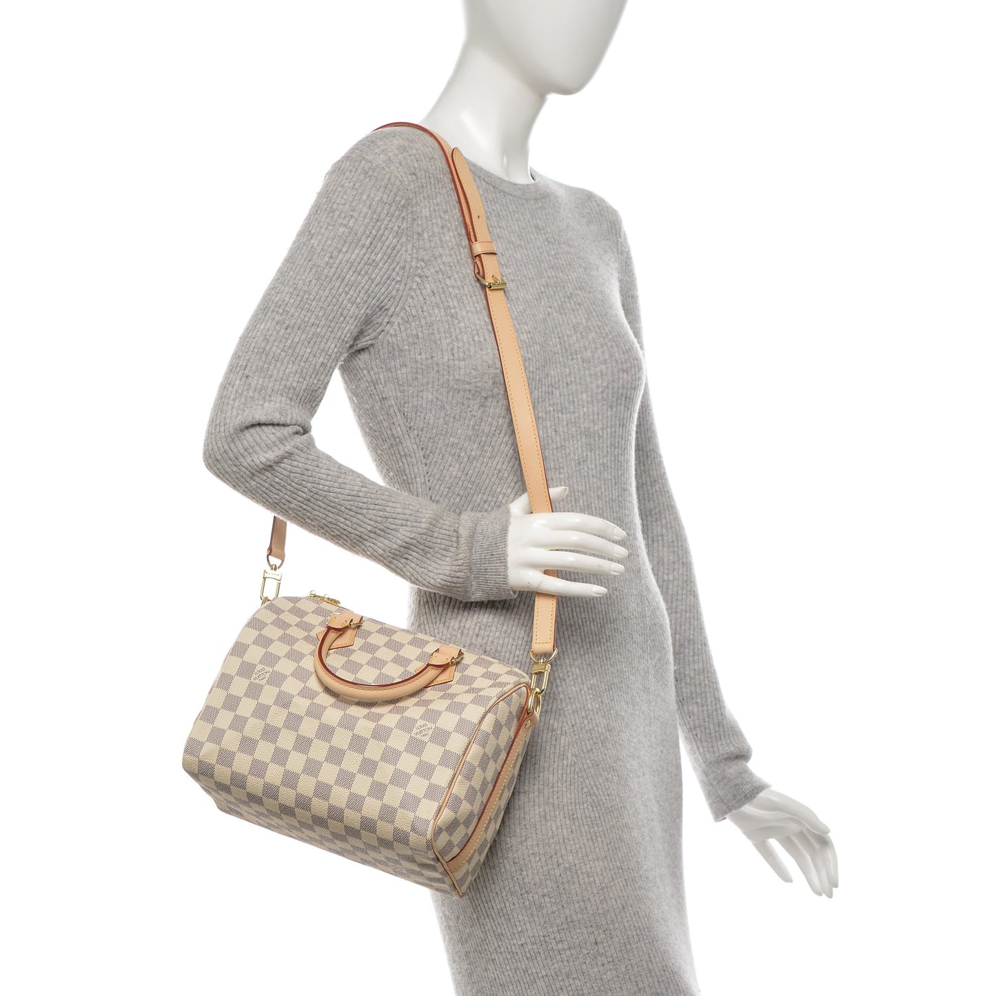 Damier Azur Speedy Bandouliere 25
