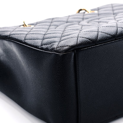 Chanel Caviar Quilted Grand Shopping Tote GST Black 9 of 13