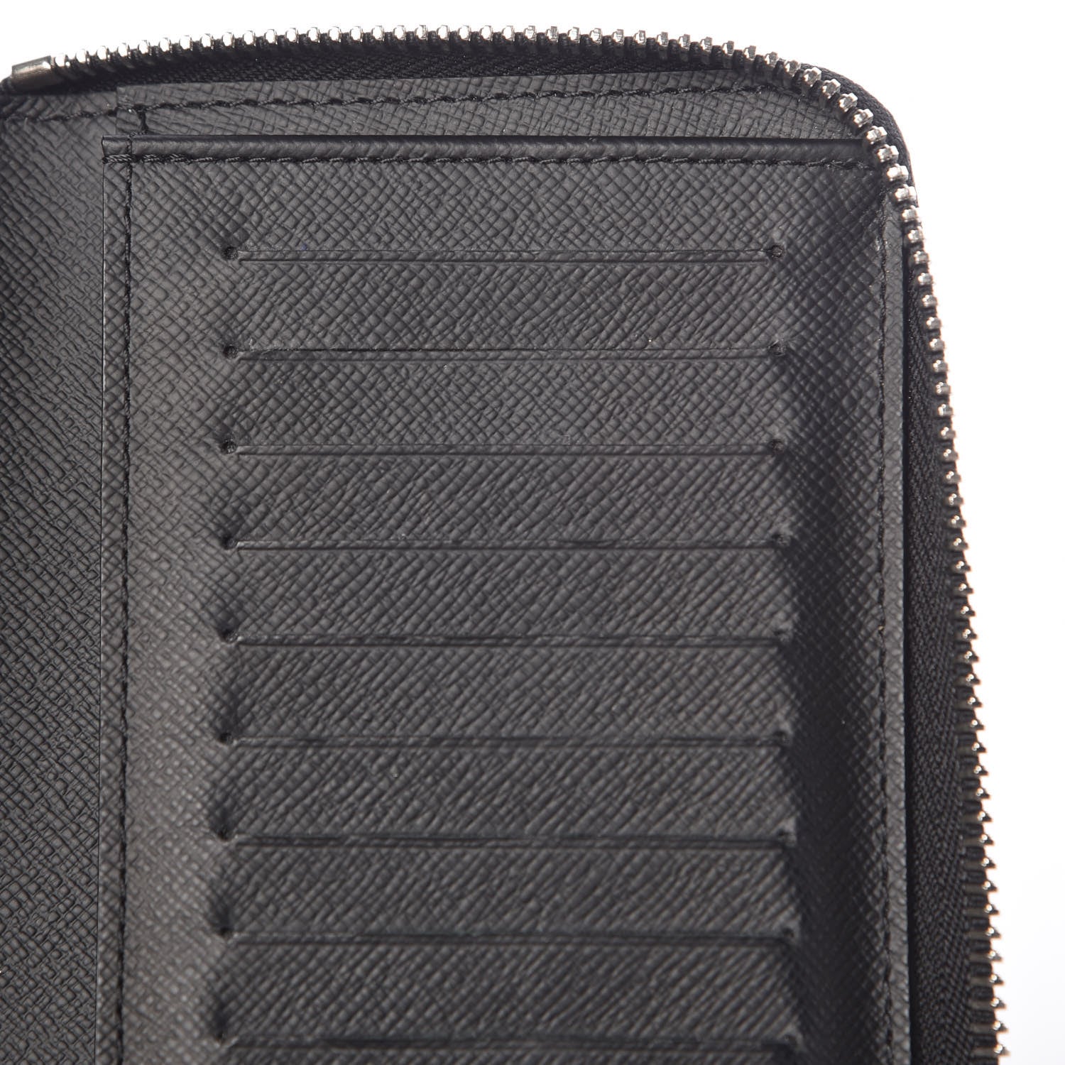 Louis Vuitton Epi Zippy Vertical Wallet Black 8 of 11