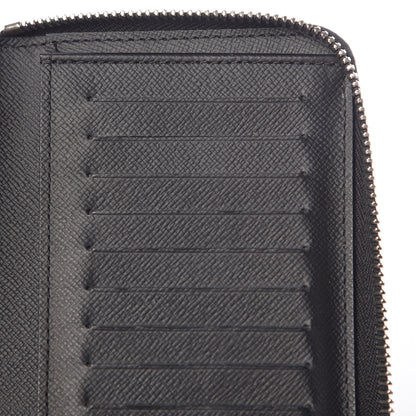 Louis Vuitton Epi Zippy Vertical Wallet Black 8 of 11