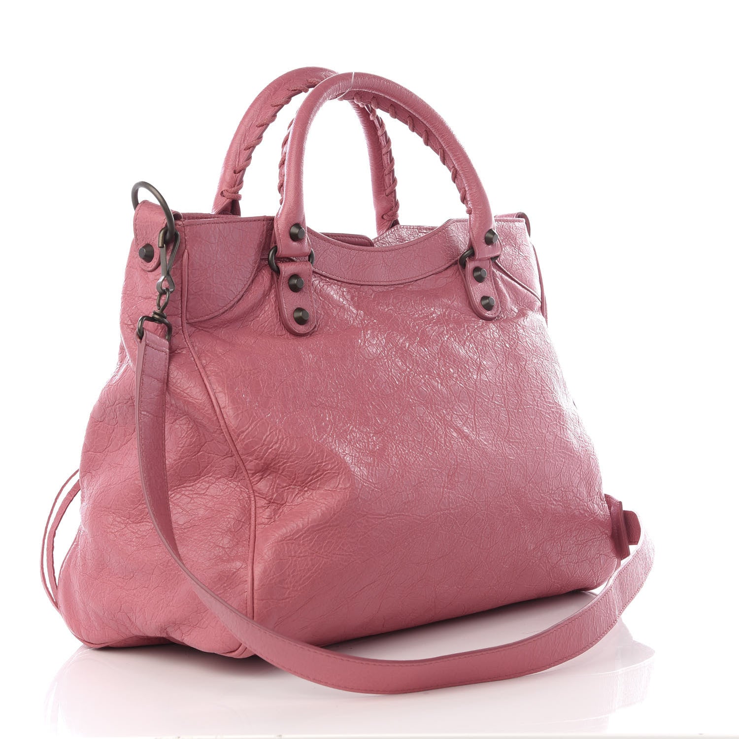 Balenciaga Agneau Classic Hardware Velo Rose Hortensia 2 of 8