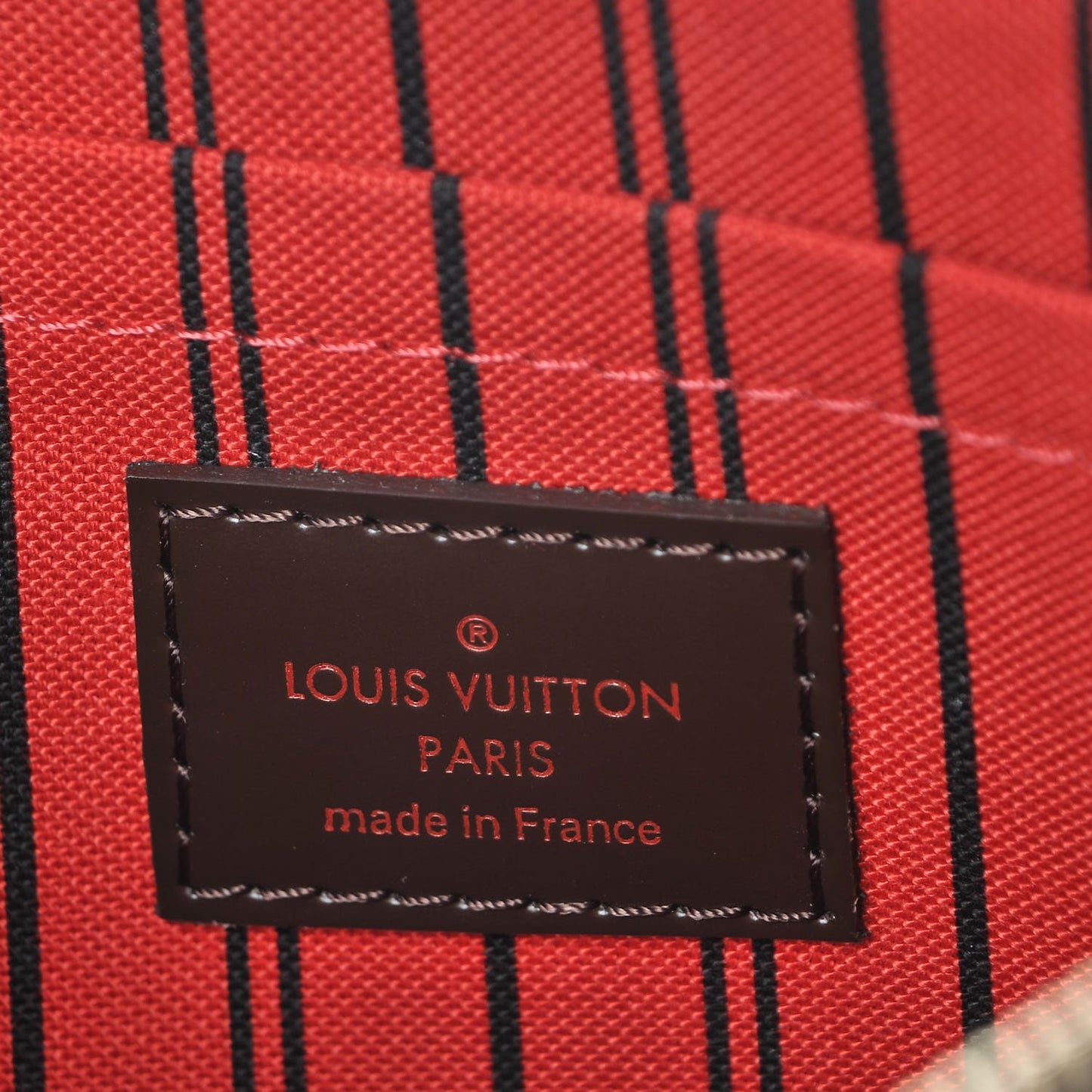 Damier Ebene Neverfull MM GM Pochette