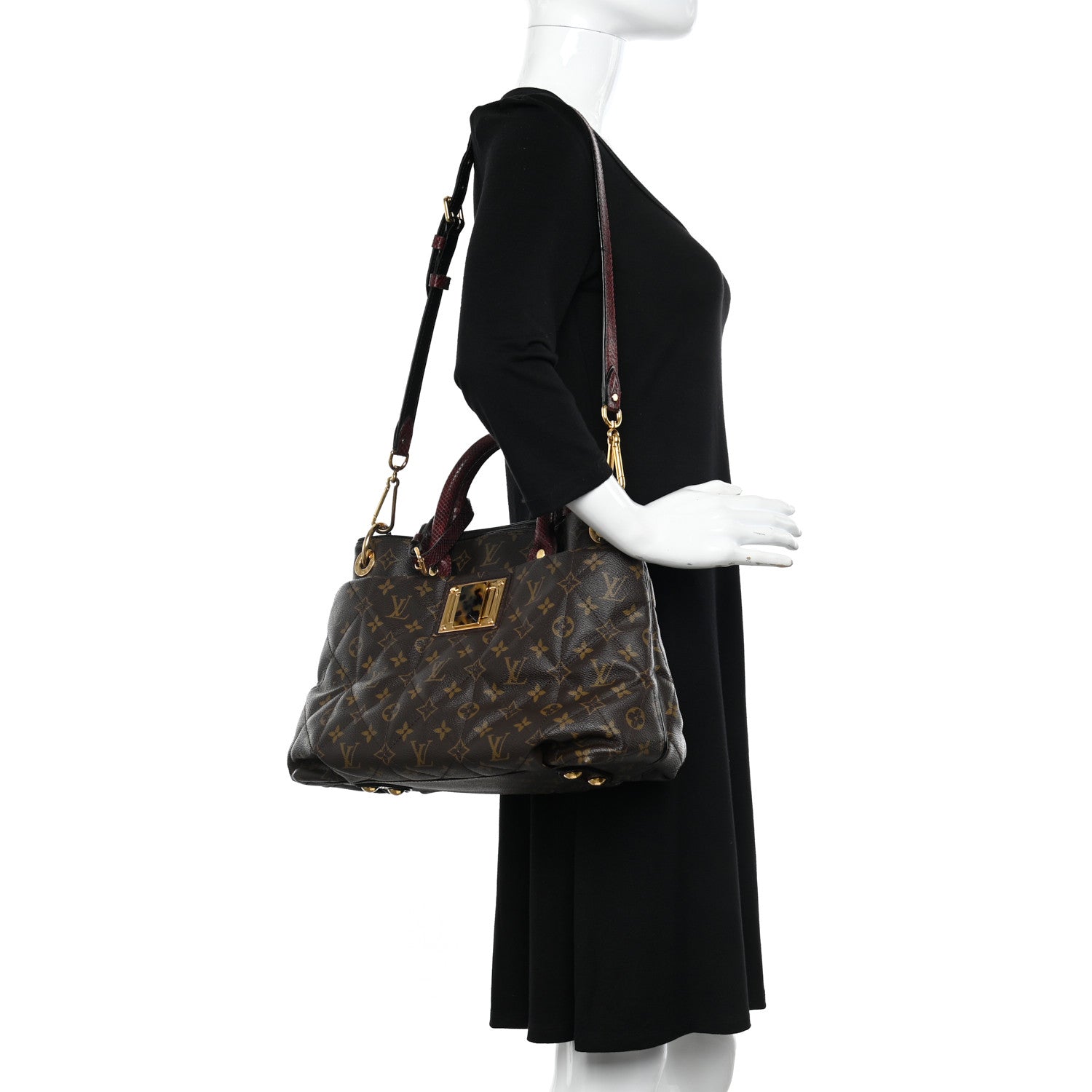 Louis Vuitton Monogram Etoile Exotique MM Bordeaux 2 of 16