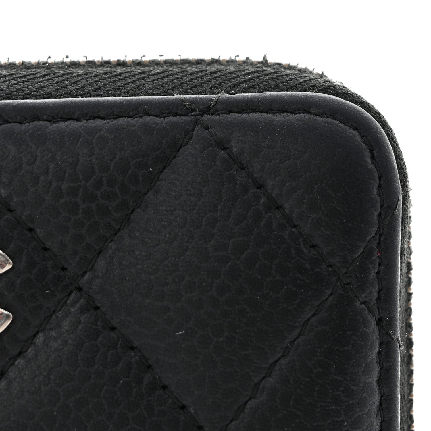 Chanel Caviar Quilted Zip Coin Purse Black 11 of 16