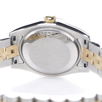 Rolex Stainless Steel 18K Yellow Gold Diamond 31mm Oyster Perpetual Datejust Watch Silver Jubilee 178243 4 of 6