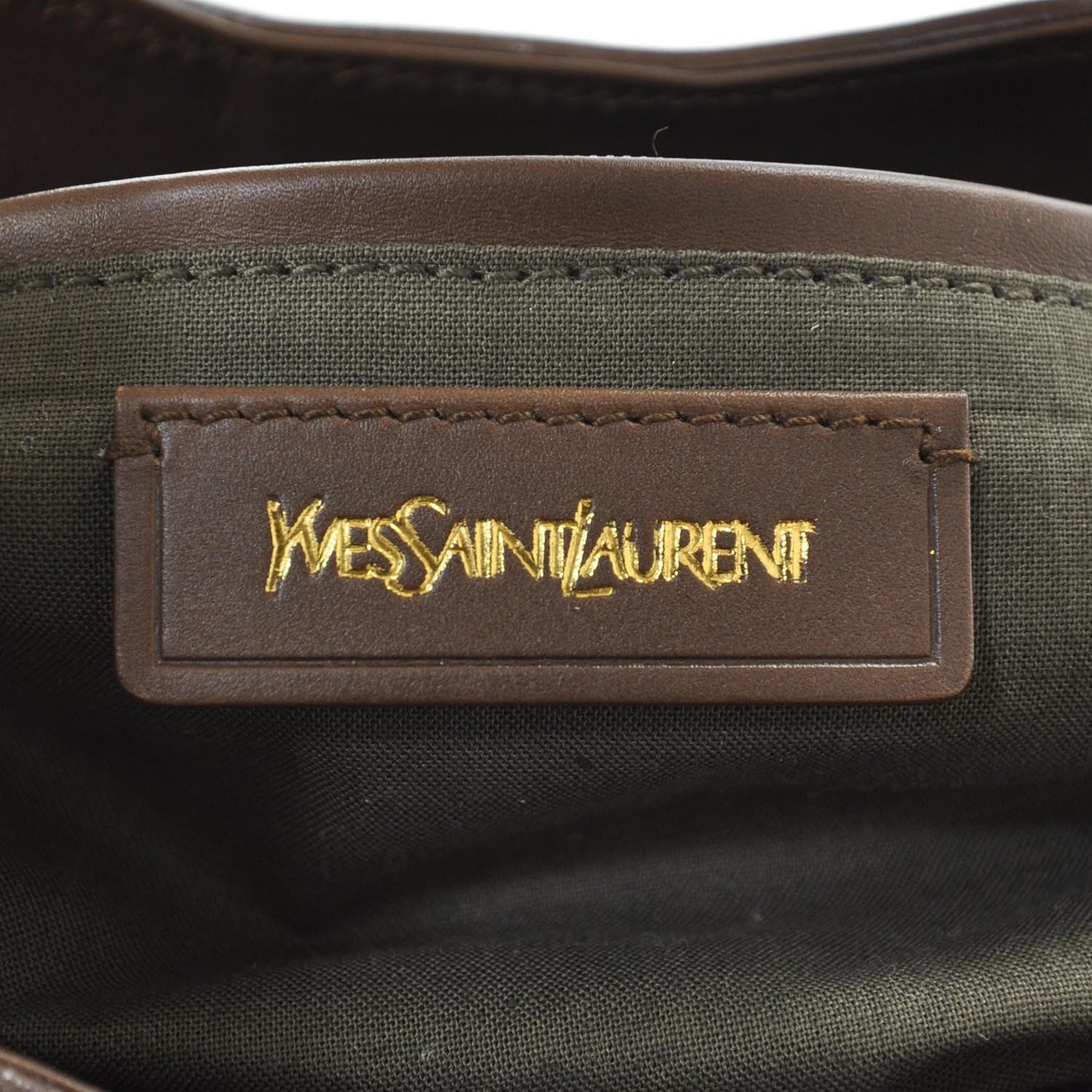 Woven Linen Leather Double Y Tote