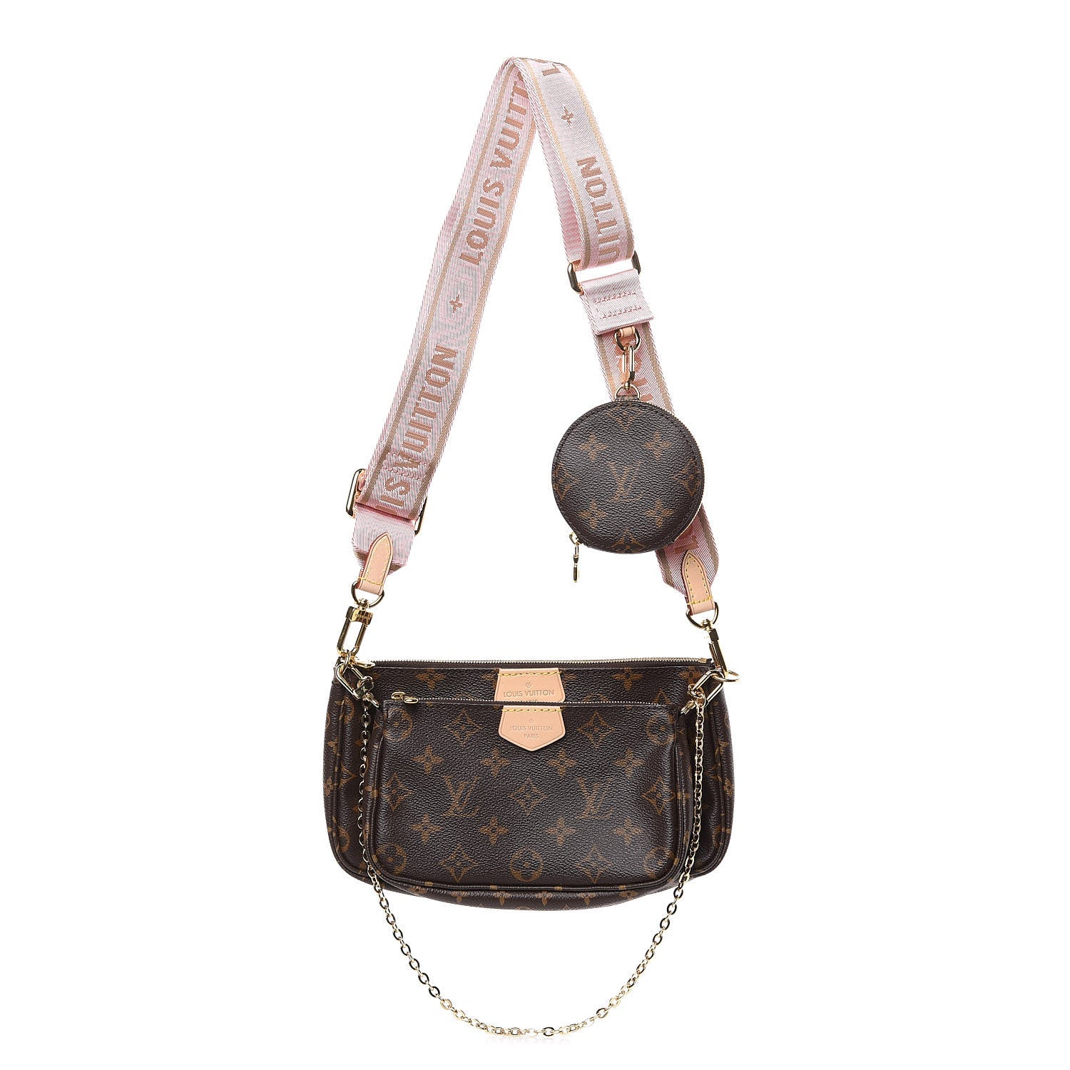 Louis Vuitton Monogram Multi Pochette Accessories Rose Clair 1 of 11