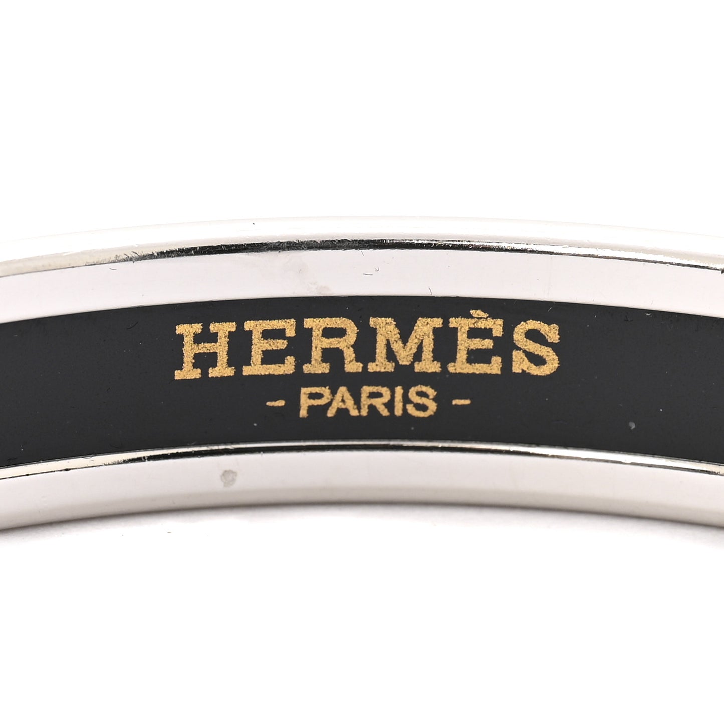Enamel Printed Narrow Caleche Bracelet 65 Rose Dragee