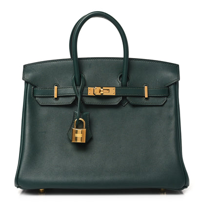 Hermes Veau Jonathan Birkin 25 Vert Tropical 1 of 10