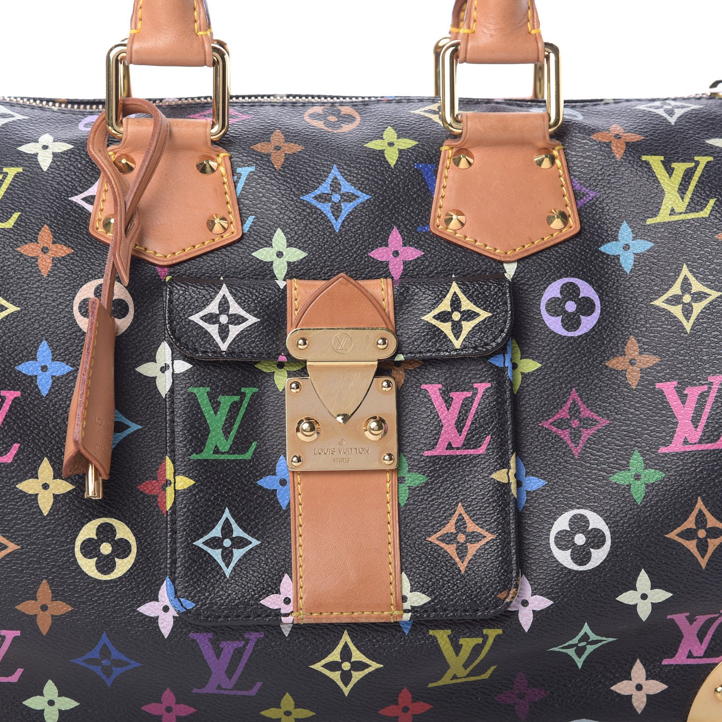 Monogram Multicolor Speedy 30 Black