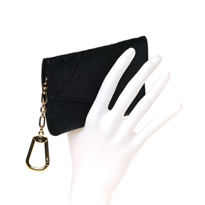 Louis Vuitton Empreinte Key Pouch Black 2 of 7