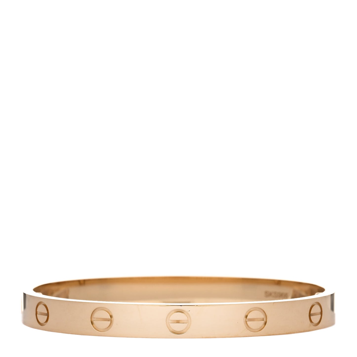 18K Yellow Gold LOVE Bracelet 16