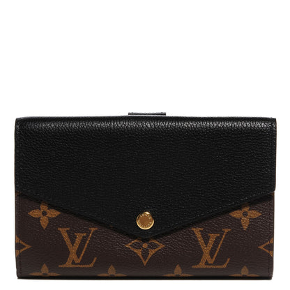Louis Vuitton Monogram Pallas Compact Wallet Black 1 of 8