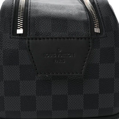 Louis Vuitton Damier Graphite Dopp Kit Toilet Pouch 9 of 9