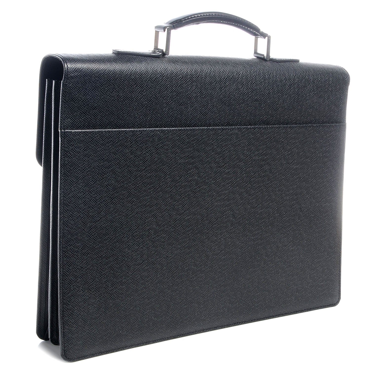 Louis Vuitton Taiga Moskova 2 Soufflots Briefcase Ardoise 3 of 8