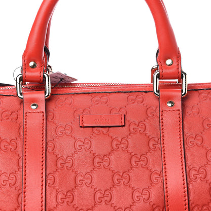 Gucci Guccissima Vitello Tender Medium Joy Boston Sporting Red 10 of 10