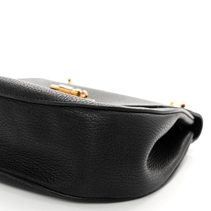 Chloe Grained Lambskin Drew Shoulder Bag Black 9 of 10