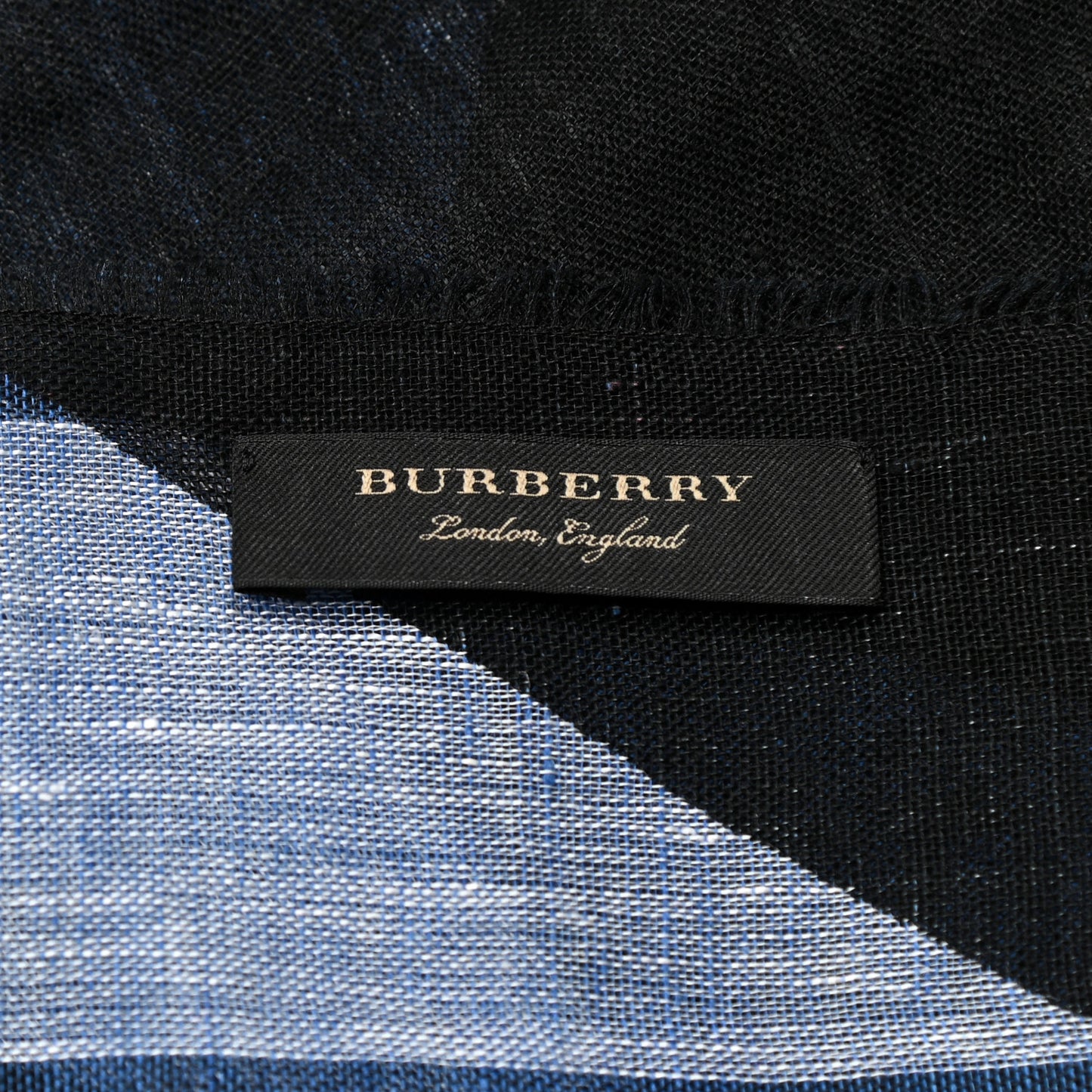 Linen Check Lightweight Scarf Multicolor