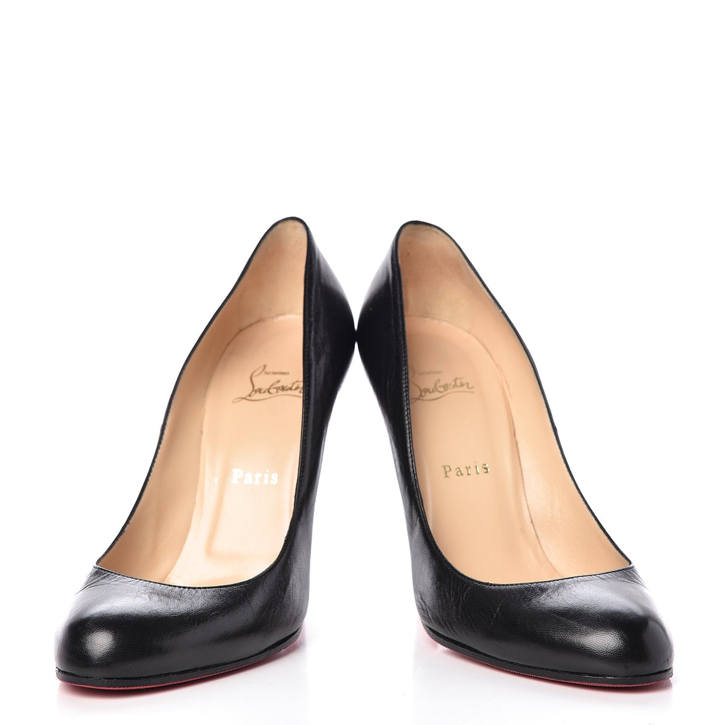 Shiny Nappa Simple 100 Pumps 40 Black