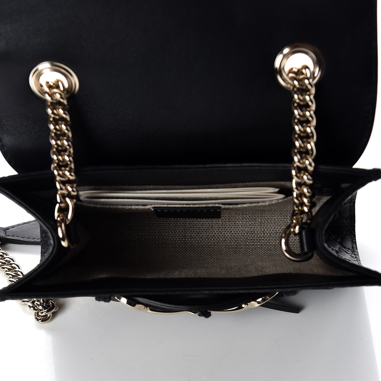 Gucci Microguccissima Mini Emily Shoulder Bag Black 5 of 10