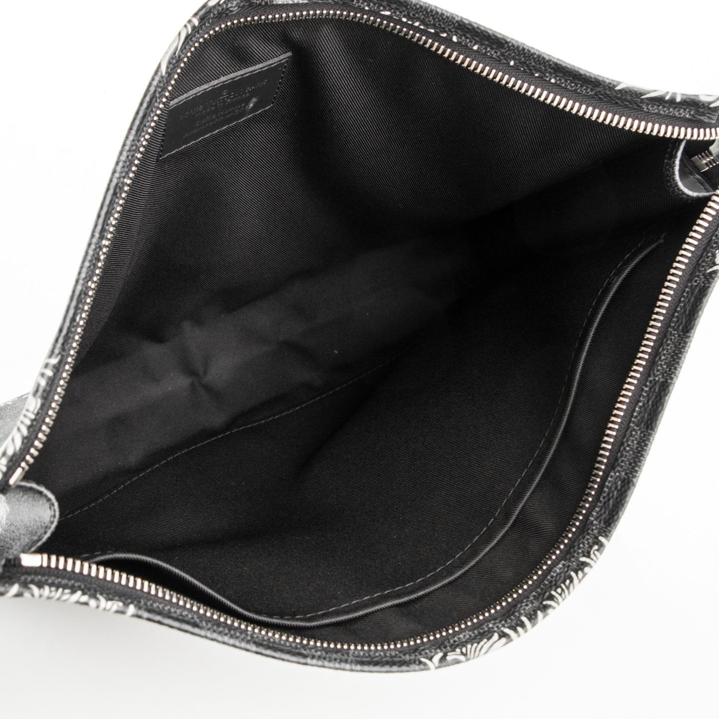 Damier Graphite Rope Pochette Voyage White