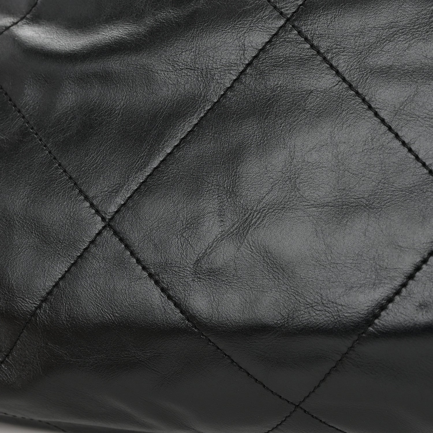 Chanel Shiny Calfskin Quilted Small Chanel 22 Black 13 of 16