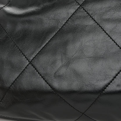 Chanel Shiny Calfskin Quilted Small Chanel 22 Black 13 of 16
