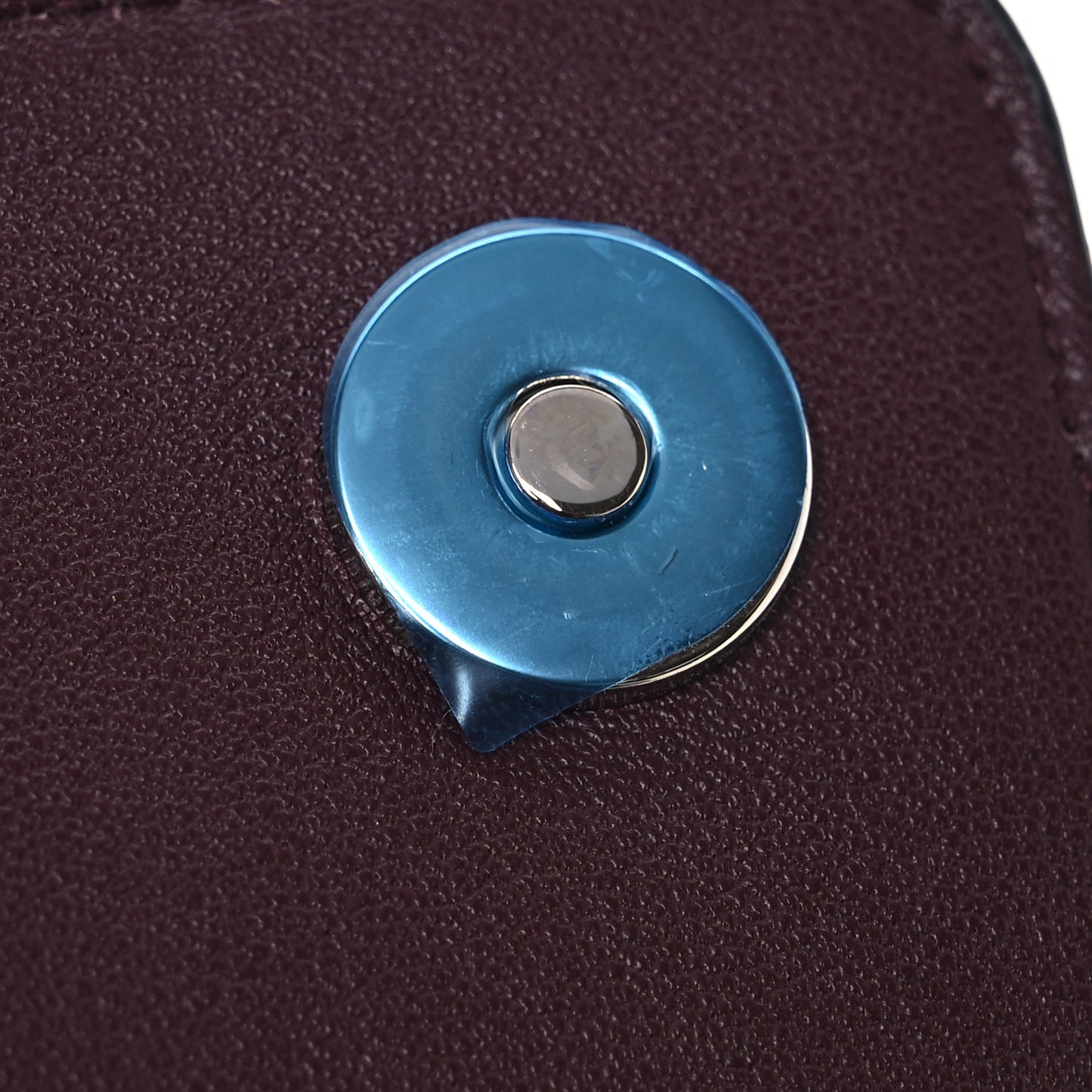 Calfskin Lizard Embossed Crystal Cheri Crossbody Bordeaux