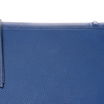 Celine Grained Calfskin Medium Phantom Luggage Deepsea 10 of 14
