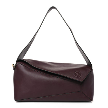 Loewe Calfskin Puzzle Hobo Prune 1 of 8