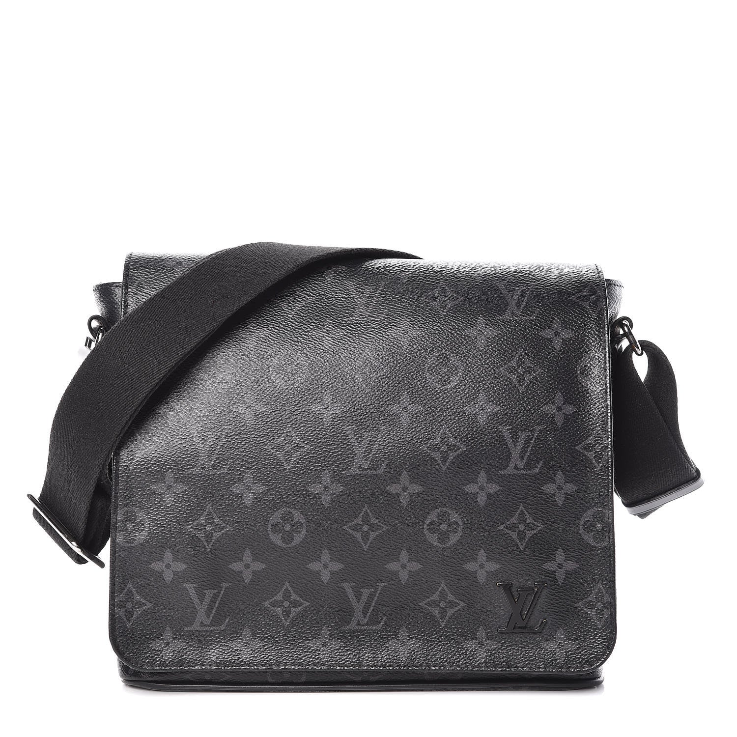 Louis Vuitton Monogram Eclipse District PM Black 1 of 10