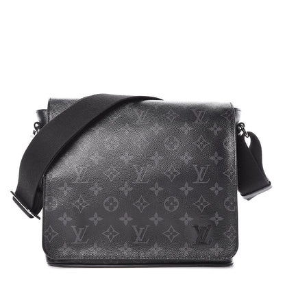 Louis Vuitton Monogram Eclipse District PM Black 1 of 10