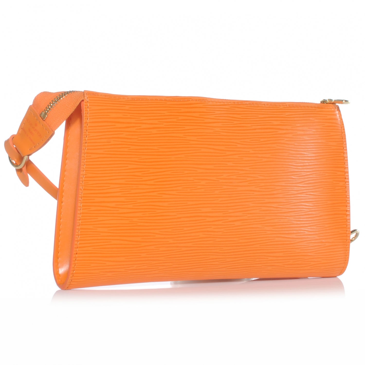 Louis Vuitton Epi Pochette Accessories 21 Bag Mandarin 3 of 7