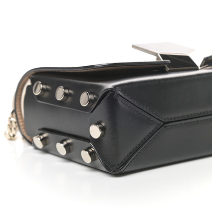 Jimmy Choo Smooth Calfskin Lockett Petite Shoulder Bag Black 8 of 10