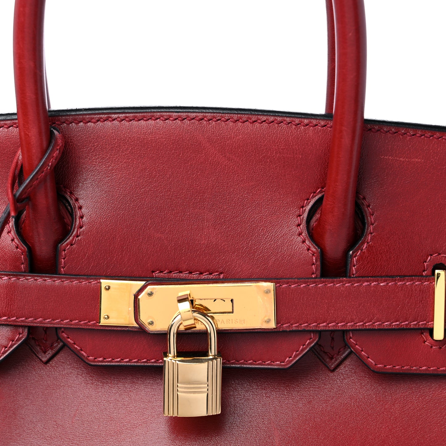 Box Birkin 30 Rouge H