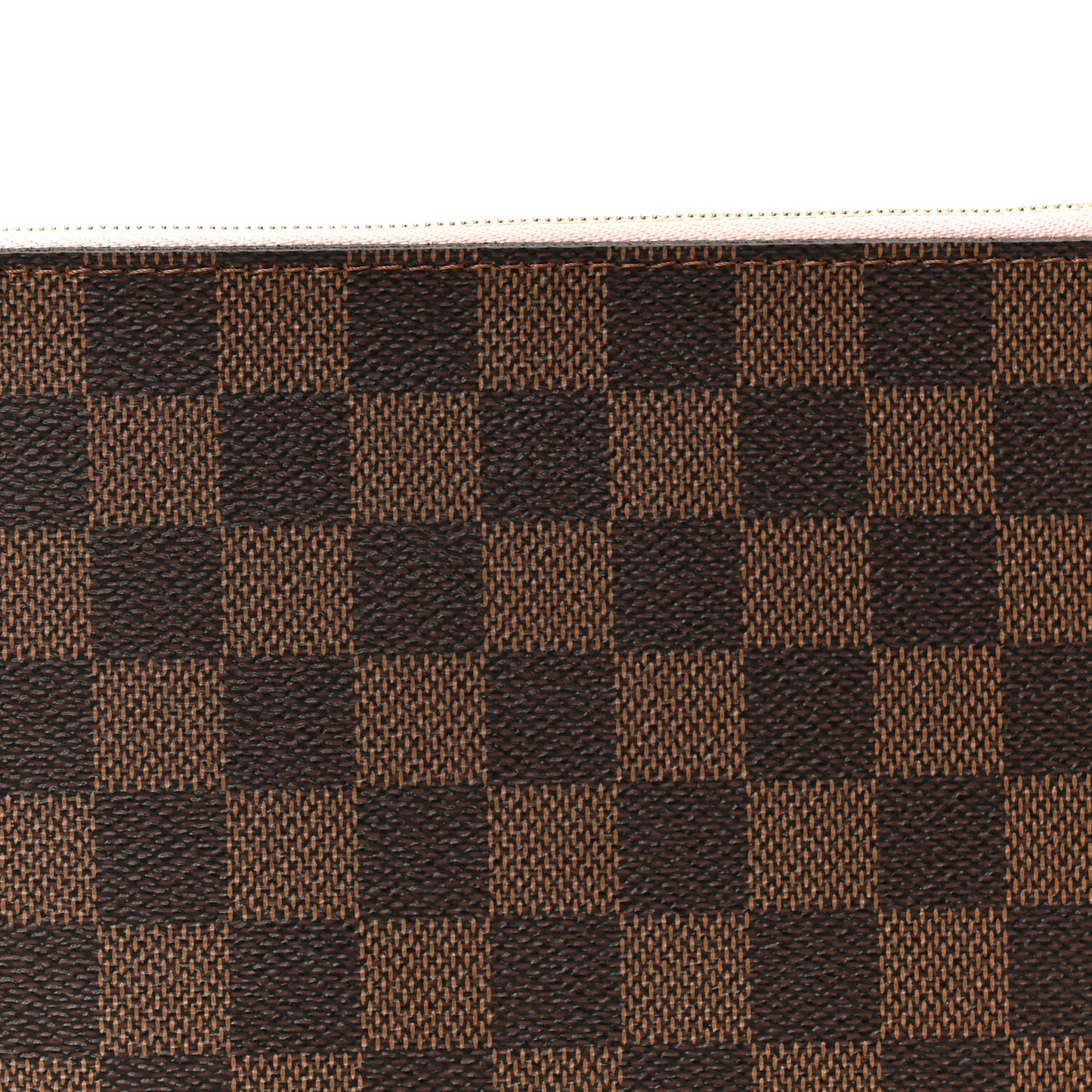 Damier Ebene Neverfull MM GM Pochette Rose Ballerine