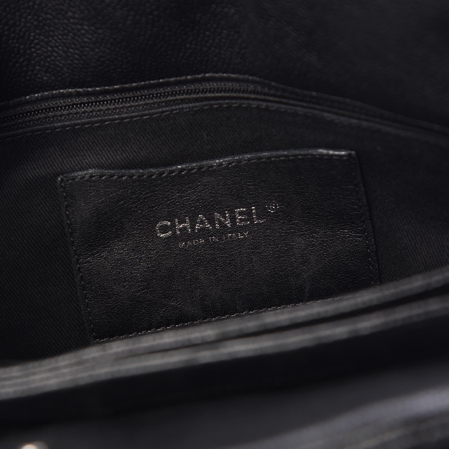 Chanel Caviar Quilted Large Just Mademoiselle Black 6 of 9