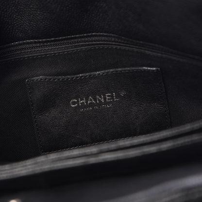 Chanel Caviar Quilted Large Just Mademoiselle Black 6 of 9