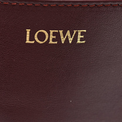 Loewe Shiny Calfskin Medium Puzzle Fold Tote Dark Burgundy 7 of 10