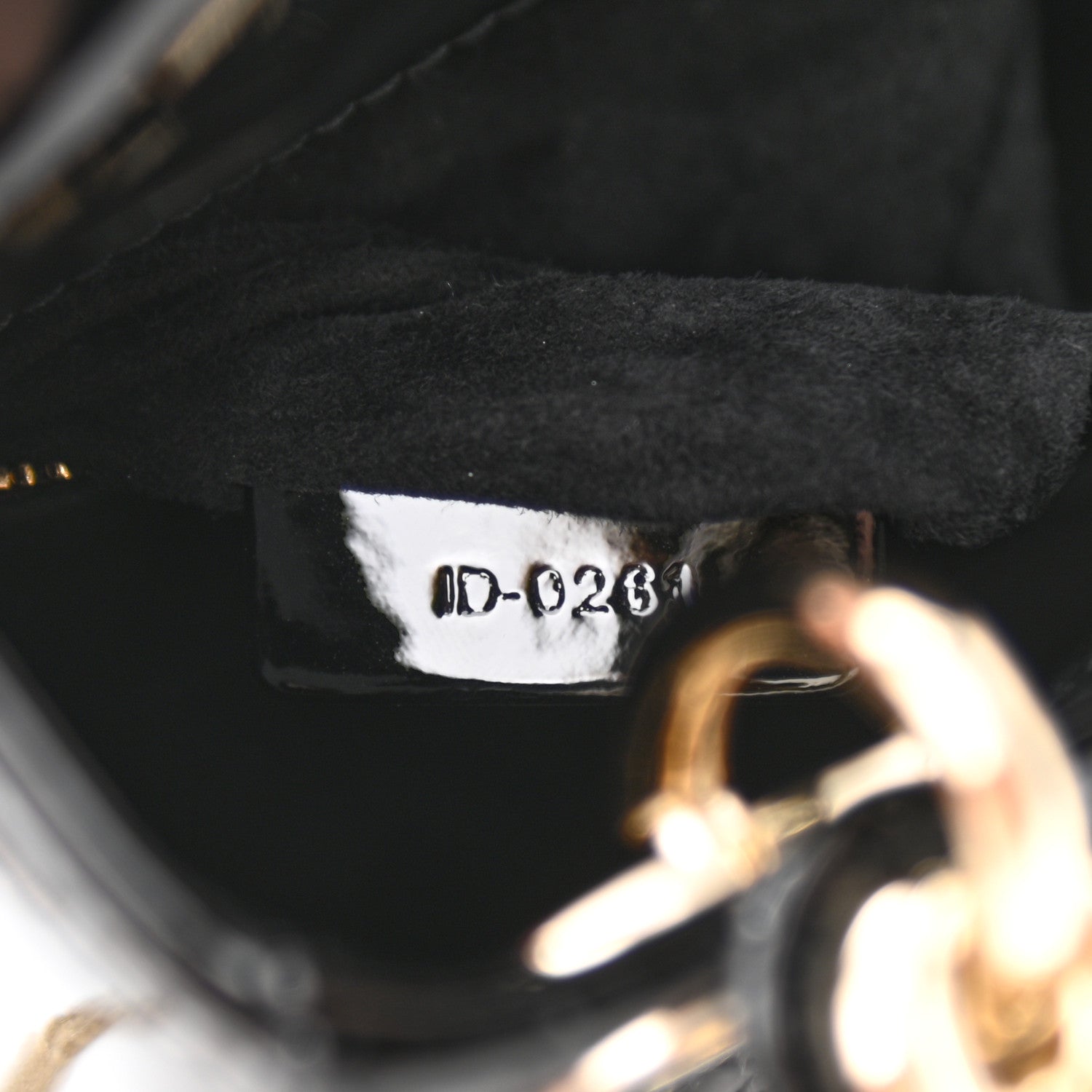 Christian Dior Patent Cannage Mini Lady Dior Black 7 of 10