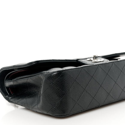 Chanel Caviar Quilted Medium Double Flap Black 10 of 12
