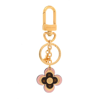 Louis Vuitton Monogram Blooming Flowers BB Bag Charm Key Holder Pink 1 of 4