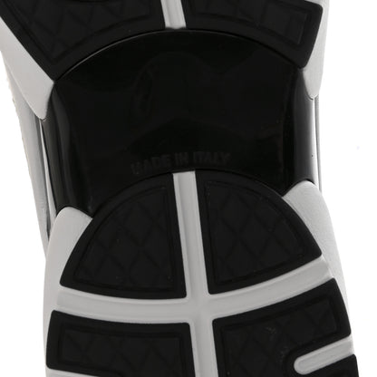 Chanel Mesh Suede Grained Calfskin Womens CC Sneakers 36 White Black 7 of 10