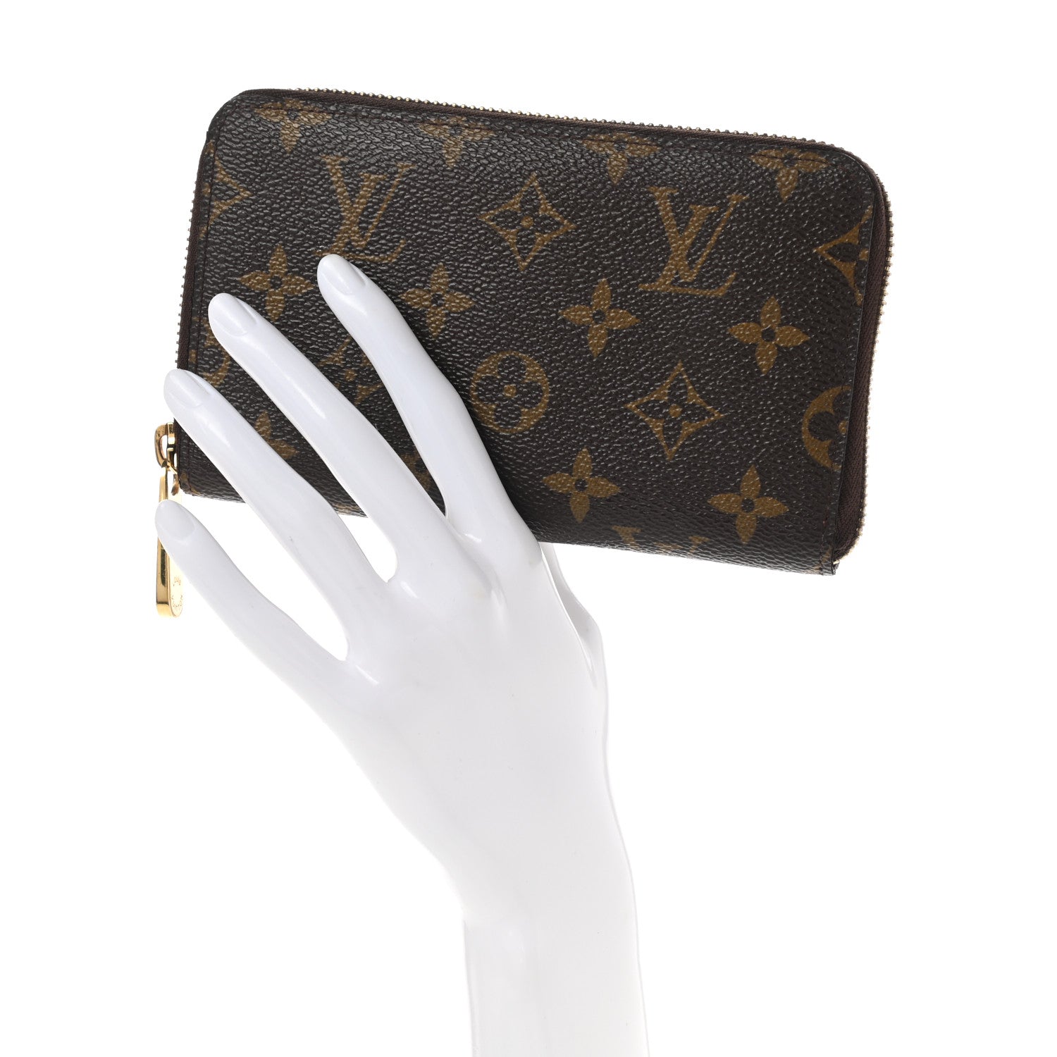 Louis Vuitton Monogram Zippy Compact Wallet 2 of 9